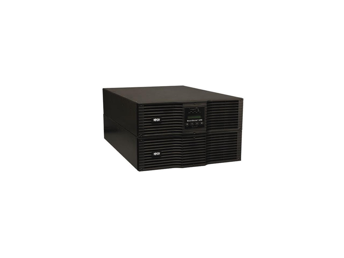 10000VA 9000W UPS Smart Online Rackmount 10kVA 200V - 240V 6URM by TRIPP LITE – Black, Model SU10KRT3UHV