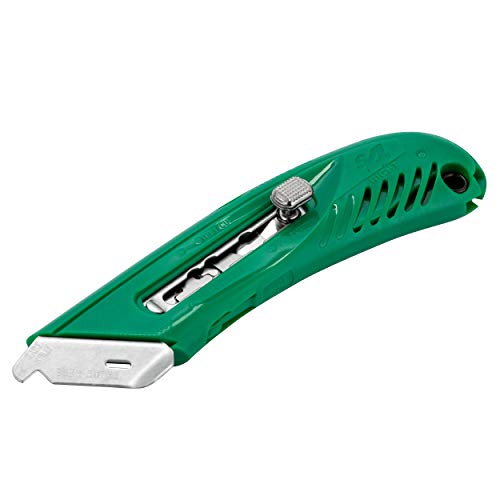 Pacific Handy Cutter S4R Safety Cutter / Green / 1 Utility Knives