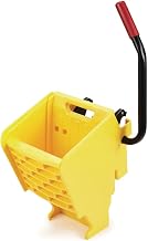 Rubbermaid Commercial Products Side-Press Replacement Wringer for WaveBrake 2.0 Mopping Buckets Yellow Heavy Duty Cleaning for Professional/Janitorial Use