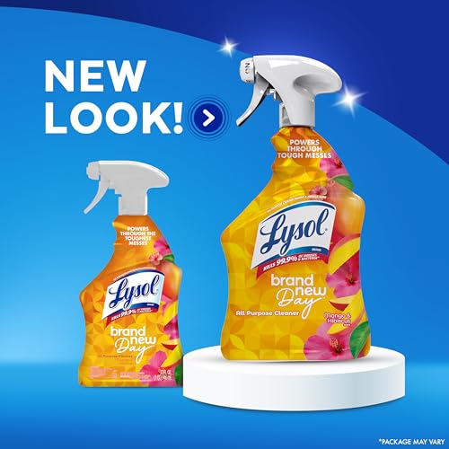 Lysol 32 Fl Oz (Pack of 2) / Mango and Hibiscus / Mango All-Purpose Cleaners