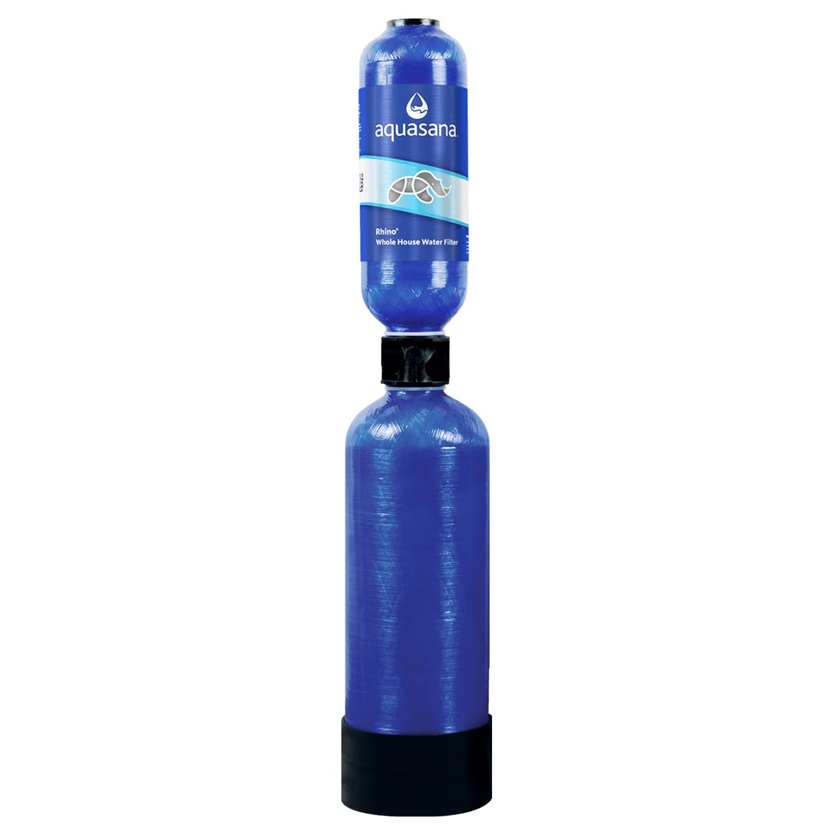 Rhino Whole House Filter Genuine Replacement Tank by Aquasana – Fiberglass, Blue, Model WH-1000R