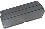 Quantum DUS270 Storage Bin Divider Accessory | Tools Supply Parts Container Separator Fits with QUS270 Bin for Industrial Warehouse Hardware Factory School Office Hospital | Black, Plastic (Pack of 6)