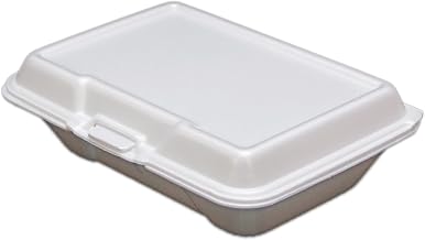 Ecopax 205 Foam Hinged Container 9.25 x 6.38 x 2.88