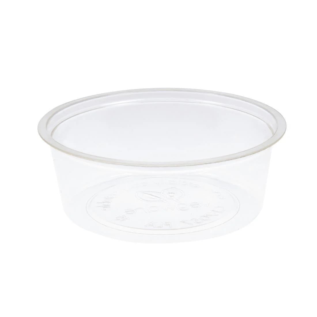 PLA Portion Pot Lid (fits 2 - 4oz pots) - 2000/Case by Vegware – Model CF736