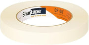 Shurtape 2-Rolls of .70” x 60 yds 141347 CP 66 Contractor Grade, High Adhesion Masking Tape, Single Wrap
