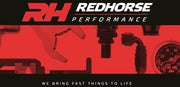Redhorse Performance 4910-350-24-2 Aluminum Water Neck (Black), 1 Pack