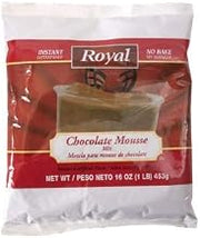 Royal Chocolate Mousse Mix, 16 Ounce -- 6 per case.