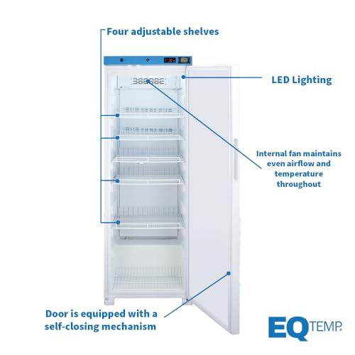EQTemp White / Right Hand Door / 12.71 cubic_feet Lab Refrigerators