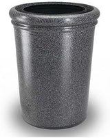 Commercial Zone 50-Gallon StoneTec Waste Container 7209 Color: Pepperstone