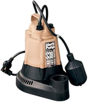 Liberty Pumps S38 Wide Angle Float 1/3 HP Builders Series Submersible Sump Pump