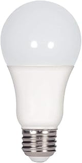 Satco S28785 15.5-Watt A19 LED Light Bulb, 2700K Warm White, 1600 Lumens, E26 Medium Base