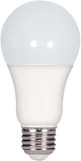 Satco S28785 15.5-Watt A19 LED Light Bulb, 2700K Warm White, 1600 Lumens, E26 Medium Base