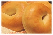 Burry Food Thaw N Sell Plain Sliced Bagel, 2.3 Ounce -- 90 per case.