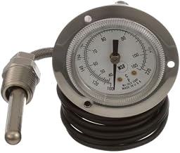 Exact FIT for Middleby Marshall MDA24317 Rinse THERMOMETER2, 100-220F, Front Flang - Replacement Part by MAVRIK