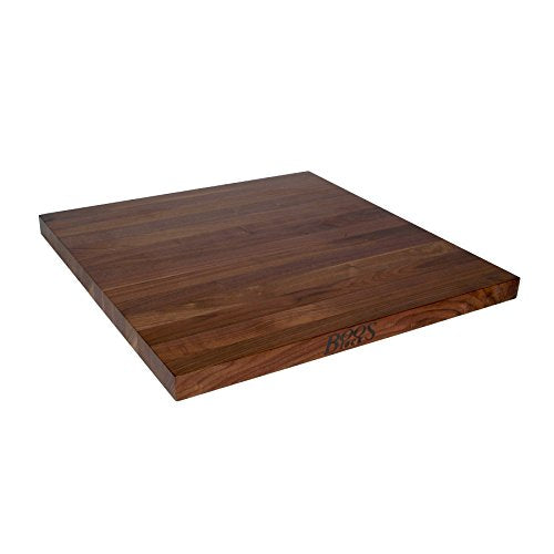Walnut Counter Top by John Boos – 36"L x 25"W, Walnut Wood, Natural Oil, Model JB-WALKCT3625-O