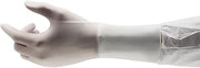 Ansell NITRILITE 93-401 Nitrile Gloves, 6.3mil, With Extended Cuff, Textured Fingers - Large (8-8.5), Natural (Case)