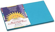 Prang Sunworks Construction Paper, 12 x 18, Turquoise, 50 Sheets/Pack (PAC7707)