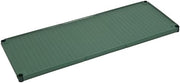 FPS1824SOGN FPS-Plus™ Shelf, 800 lb. Weight Capacity, 18"W x 24"L, epoxy Coated Frame, with Solid Polymer mat, for Wet or Dry Storage, Dishwasher Safe, Green