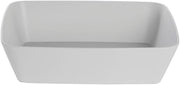 Serving Bowl White Soft Square - 13"L x 10 1/2"w x 3 1/5"H