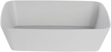 Serving Bowl White Soft Square - 13"L x 10 1/2"w x 3 1/5"H