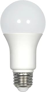 Satco S29835 9.8 watt; A19 LED; 2700K; Medium Base; 220' Beam Spread; 120 Volts 6 (6 Pack)