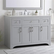 Elegant Decor 48" - Single / Grey / Traditional Bathroom Vanities