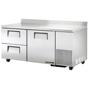 TWT-67D-2 Worktop Refrigerator Solid Door and Drawer Deep by TRUE – Stainless-Steel, Model TWT-67D-2~SPEC1_457159