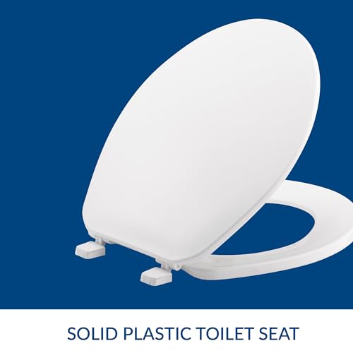 Bemis Round (Pack of 2) / American / White Toilet Seats