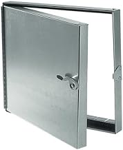 Hinged Duct Access Door, Galvanized Steel, 18x18