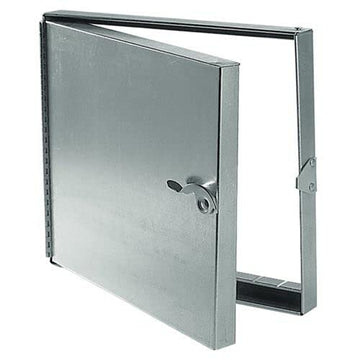 Hinged Duct Access Door by Acudor – 20"L x 20"W x 4"H, Galvanized Steel, Silver, Model HD50701818
