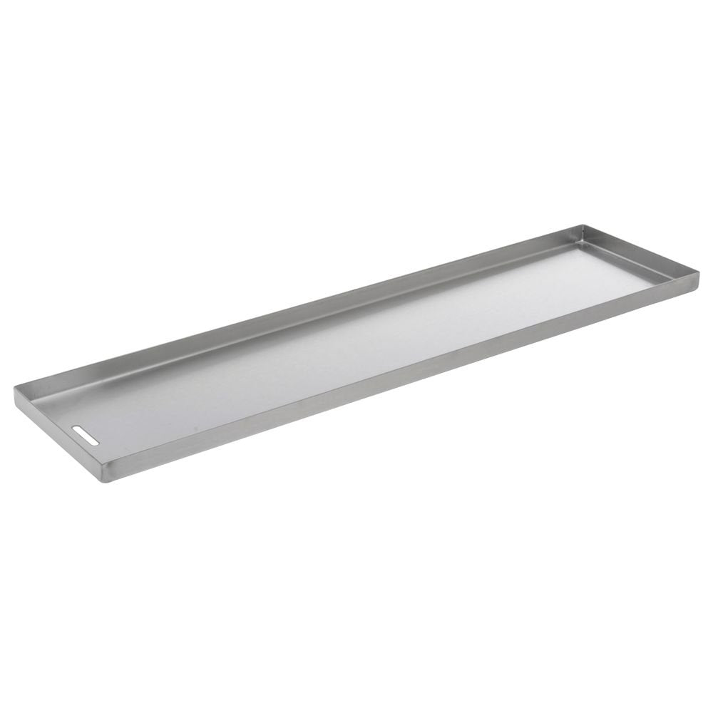 Food Pan with Drain Holes Stainless Steel - 24" L x 6" W x 3/4" D by HUBERT – Stainless Steel, Model SPDS-06240.75