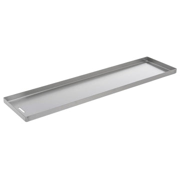 Food Pan with Drain Holes Stainless Steel - 24" L x 6" W x 3/4" D by HUBERT – Stainless Steel, Model SPDS-06240.75