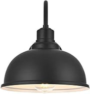Elegant Lighting Aron 9.5" Outdoor Wall Sconce in Black
