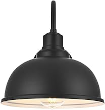 Elegant Lighting Aron 9.5" Outdoor Wall Sconce in Black
