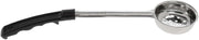 HUBERT 3 oz Perforated Portion Control Server Stainless Steel with Black Plastic Handle