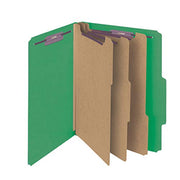 SMEAD Green / 5 / Letter (Pack of 5) Colored