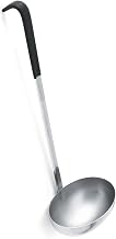 Vollrath 56728 S/S 8 Ounce Oval Ladle With Black Kool-Touch Handle