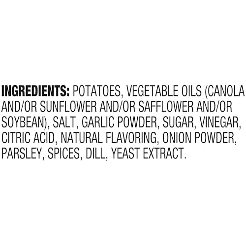 Kettle Brand Dill Pickle / 5 Ounce (Pack of 1) / Natural Potato