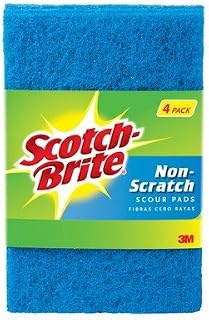 Scotch-Brite153; Scour Pad Non Scratch - 4pk Multi-Colored
