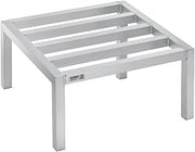 HUBERT Dunnage Rack Storage Rack Aluminum- 24" L x 24" W x 12" H