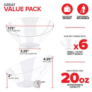 Stock Your Home 12 / Medium / Clear Bowls
