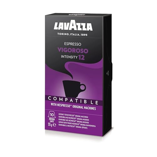 Lavazza Vigoroso / 10 Count (Pack of 1) / 1 Single-Serve Capsules & Pods