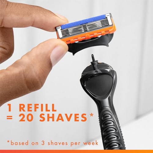 Gillette 6 Count (Pack of 1) / Orange / 1 Cartridges