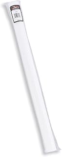 Creative Converting Plastic Tablecover, 40" x 100', White