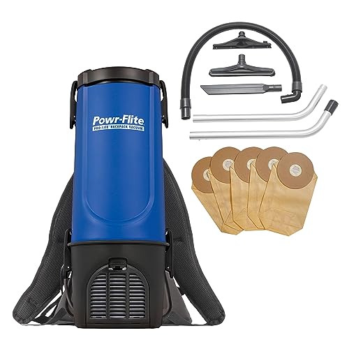 Powr-Flite Pro Lite BP4S / 4-quart / Blue Canister Vacuums