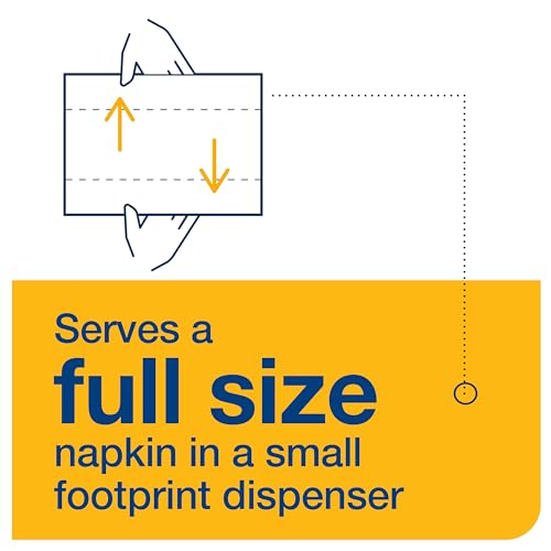 Tork White / 8.4" x 6.5" / 1 Disposable Napkins