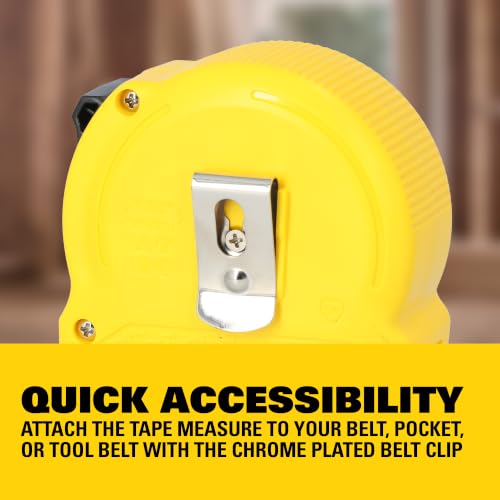 STANLEY 4.9 m / Black, Yellow / Industrial Tape Measures