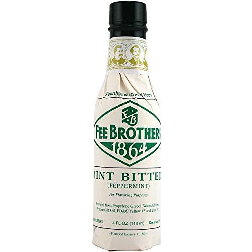 Mint Cocktail Bitters - 5 Ounce Bottles - 2 Pack by Fee Brothers – 5 Ounce, Pack of 2