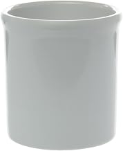 HUBERT Deli Crock 16 Oz White Melamine - 3 7/8" Dia x 4" H