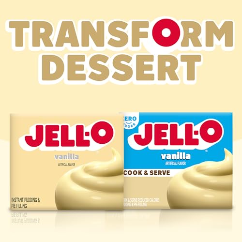 Jell-O Vanilla / 3.4 Ounce (Pack of 3) / 1 Pie & Pastry Fillings